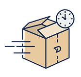 Swift delivery icon